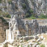 Myra amfiteatro griuvėsiai Turkijoje